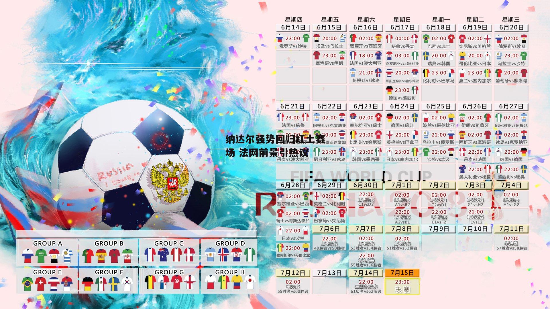 纳达尔强势回归红土赛场 法网前景引热议